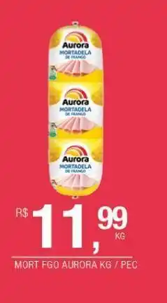 DB Supermercados Mortadela frango aurora kg peça oferta
