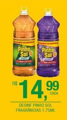 DB Supermercados Desinfetante pinho sol 1,75l oferta