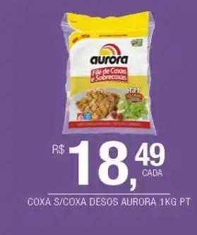 DB Supermercados Coxa s/sobrecoxa desos aurora 1kg oferta