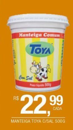 DB Supermercados Manteiga toya c /sal 500g oferta