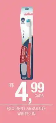 DB Supermercados Escova dental absolute white oferta