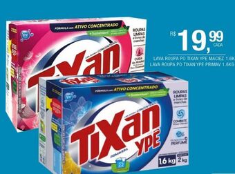 DB Supermercados Lava roupas em pó tixan ypê maciez 1,6kg oferta