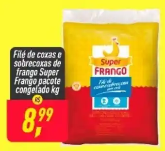 Frangolândia File de coxas e sobrecoxas de frango Super Frango 1kg oferta