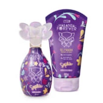 Combo wakanda forever:colônia 100ml + gel fixador 120g