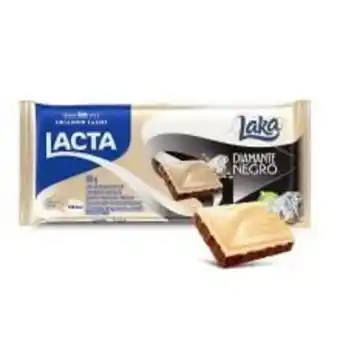 Angeloni Chocolate lacta laka e diamante negro 80g oferta