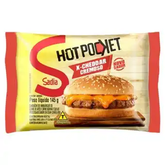Supermercado Bergamini Hot pocket x-cheddar sadia 145g oferta