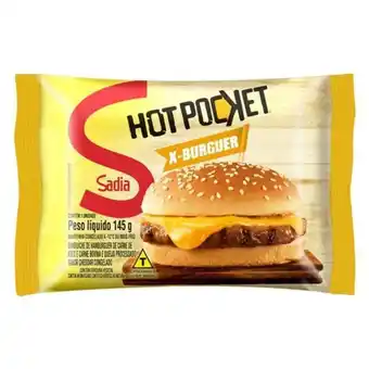 Supermercado Bergamini Sanduíche sadia hot pocket x-burguer 145g oferta