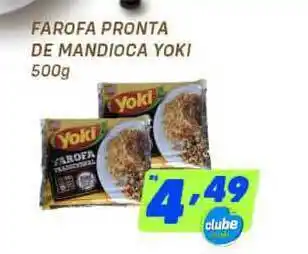 Prezunic Farofa Pronta De Mandioca Yoki 500g oferta
