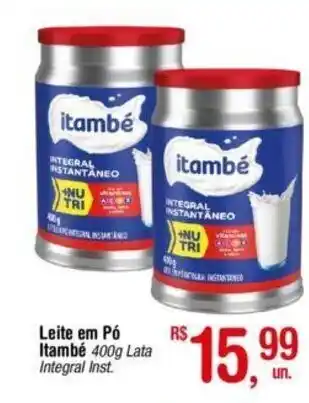 Fort Atacadista Leite em pó Itambé 400g oferta