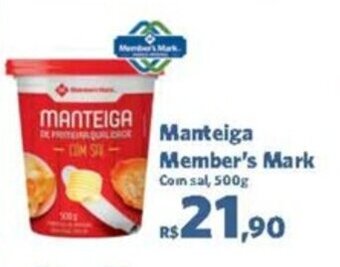 Sam's Club Manteiga Member's Mark 500g oferta
