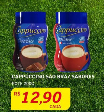 Assaí Atacadista Cappuccino São Braz Sabores 200g oferta