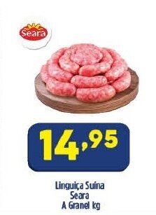 Arena Atacado Linguica Suina Seara a granel 1kg oferta