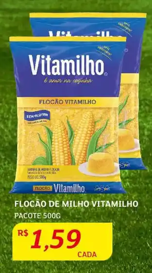 Assaí Atacadista Flocão de Milho Vitamilho 500g oferta