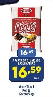 Arroz tipo 1 Peg Ja pacote 5kg