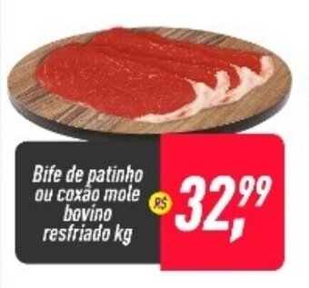 Frangolândia Bife de patinho ou coxao mole bovino resfriado 1kg oferta