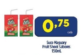 Arena Atacado Suco Maguary Fruit Shoot Sabores 150ml oferta