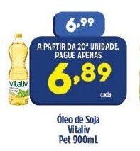 Arena Atacado Oleo de Soja Vitaliv pet 900ml oferta