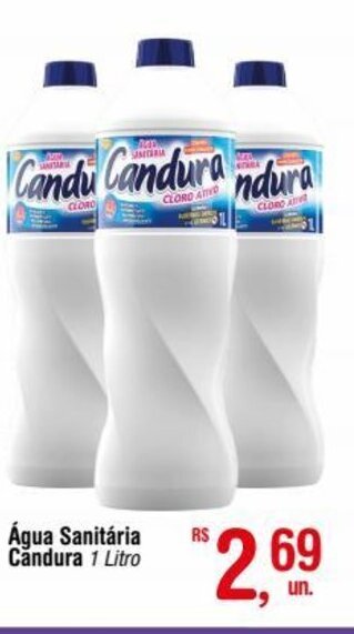 Água Sanitária Candura 1L