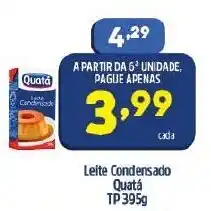 Arena Atacado Leite Condensado Quata TP 395g oferta