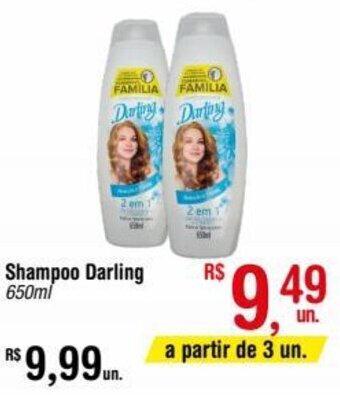 Fort Atacadista Shampoo Darling 650ml oferta