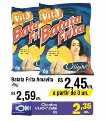 Batata Frita Amavita 45g