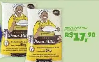 Boa Supermercados Arroz dona milu oferta