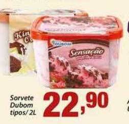 Confiança Supermercados Sorvete dubom tipos oferta