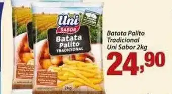 Confiança Supermercados Batata palito tradicional uni sabor oferta