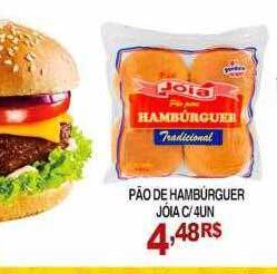 Mercadão Atacadista Pão de hambúrguer jóia c-4 oferta