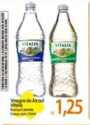 Atacadão Vinagre de Álcool Vitalia 750ml oferta