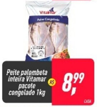 Frangolândia Peite palombeta inteira Vitamar pacote congelado 1kg oferta