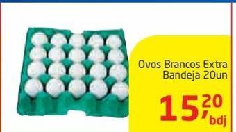 Tenda Atacado Ovos brancos extra bandeja oferta