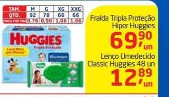 Tenda Atacado Fralda tripla proteção hiper huggies oferta