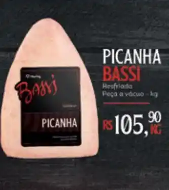 Tenda Atacado Picanha bassi resfriada peça a vácuo kg oferta