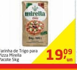 Tenda Atacado Farinha de trigo para pizza mirella pacote 5kg oferta