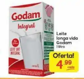 Leite longa vida godam lt