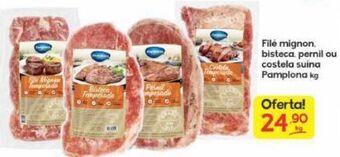 Supermercados Princesa Filé mignon, bisteca, pernil ou costela suína pamplona kg oferta