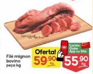 Supermercados Princesa Filé mignon bovino kg oferta