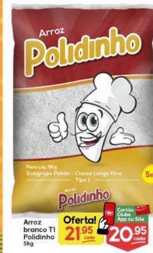 Supermercados Princesa Arroz branco polidinho 5kg oferta