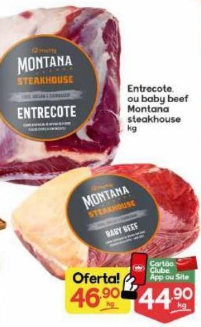Entrecote ou baby beef montana steakhoyse kg