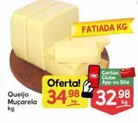Supermercados Princesa Queijo muçarela kg oferta