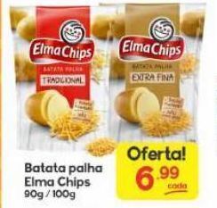 Supermercados Princesa Batata palha elma chips 90g ou 100g oferta