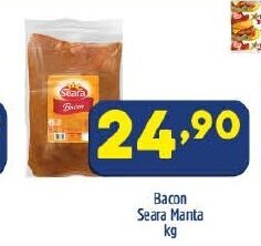 Arena Atacado Bacon Seara Manta 1kg oferta