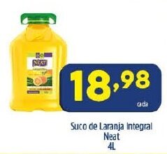 Arena Atacado Suco de Laranja Integral Neat 4L oferta