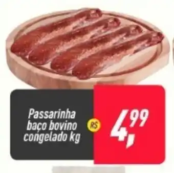 Passarinha baco bovino congelado 1kg
