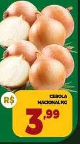 Supermercado Padrão Cebola nacional kg oferta