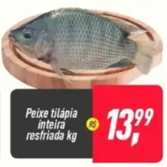Frangolândia Peixe Tilapia Inteira resfriada 1kg oferta