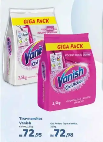 Tira Manchas Vanish 2.5kg