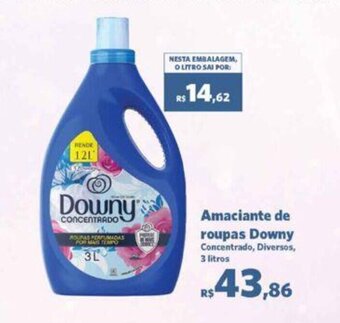 Sam's Club Amaciante de roupas Downy 3L oferta