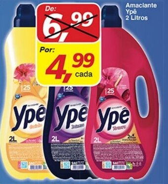 Supermercados Guanabara Amaciante Ype 2L oferta